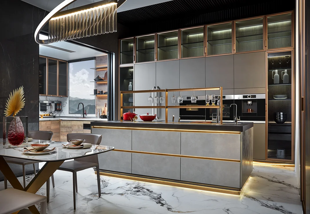 Milano Handleless Cabinet Set